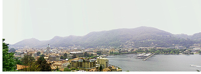 View of Como, Italy