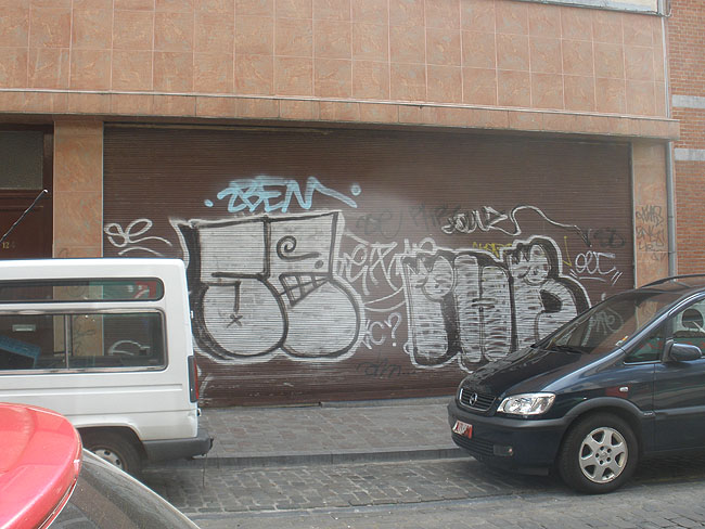 Brussels unidentified graffiti 23