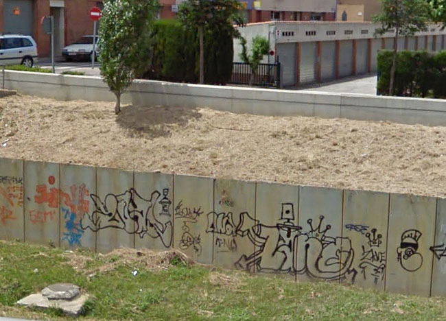 Girona unknown graffiti