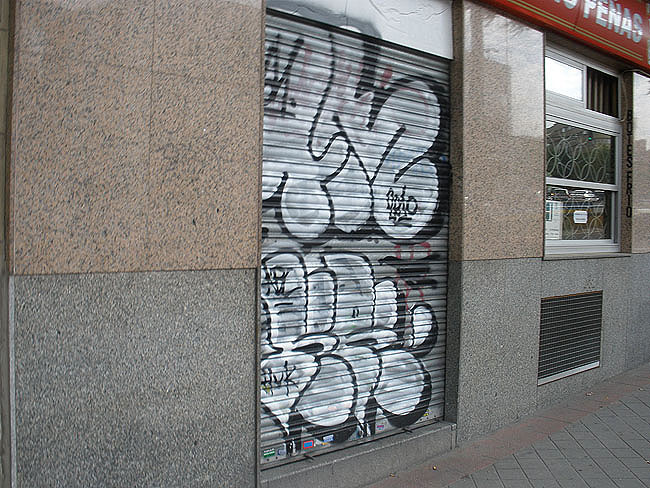 Madrid unidentified graffiti 3