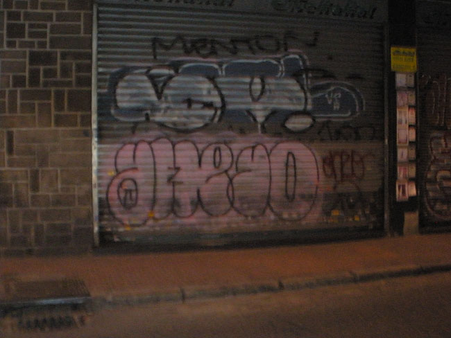 Madrid unidentified graffiti 5
