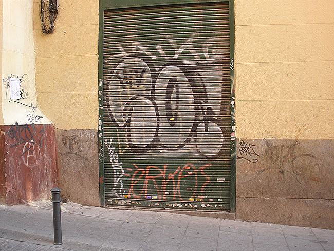 Madrid unidentified graffiti 6