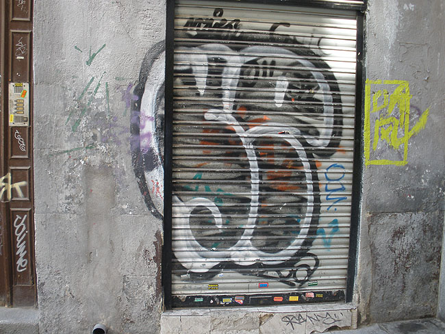 Madrid unidentified graffiti 7