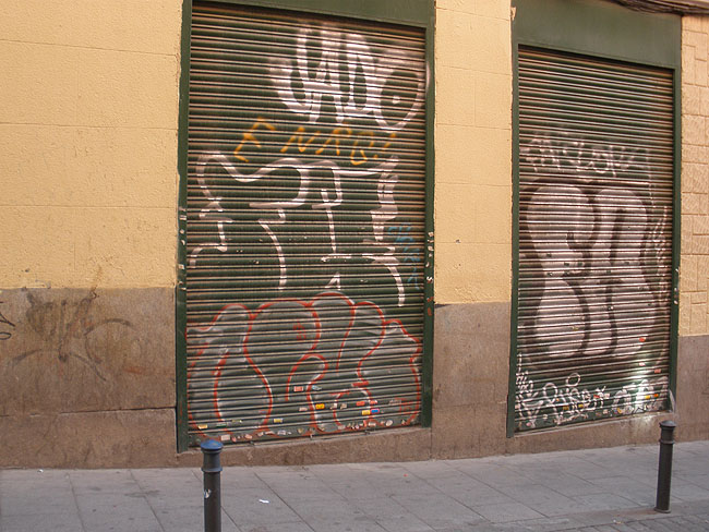 Madrid unidentified graffiti 8