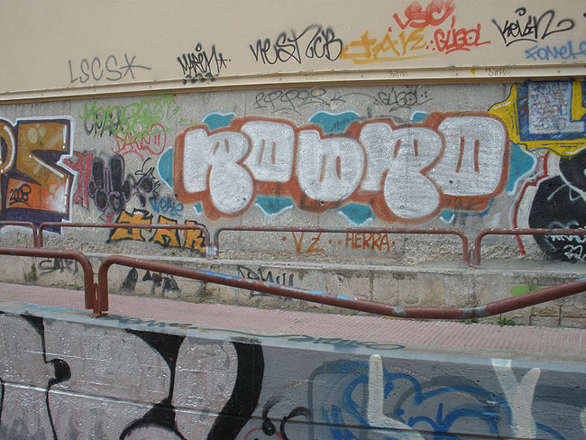Madrid unidentified graffiti 9