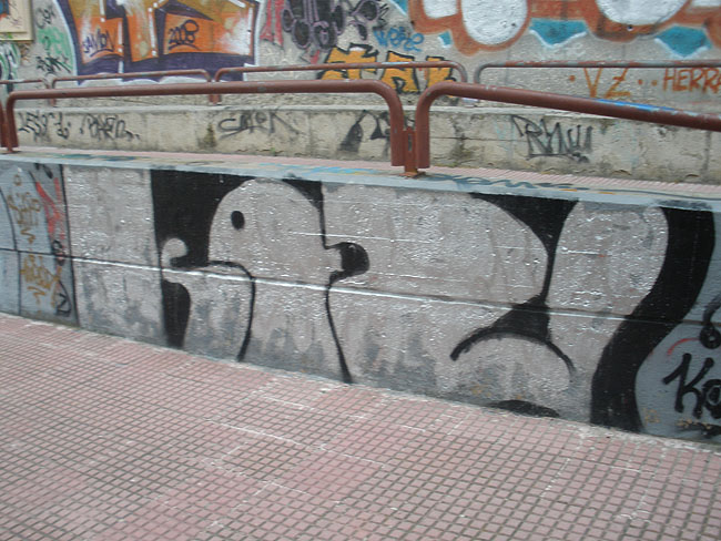 Madrid unidentified graffiti 10
