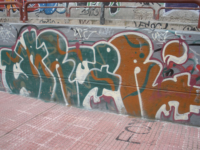 Madrid unidentified graffiti 12