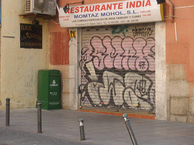 Madrid unidentified graffiti 17