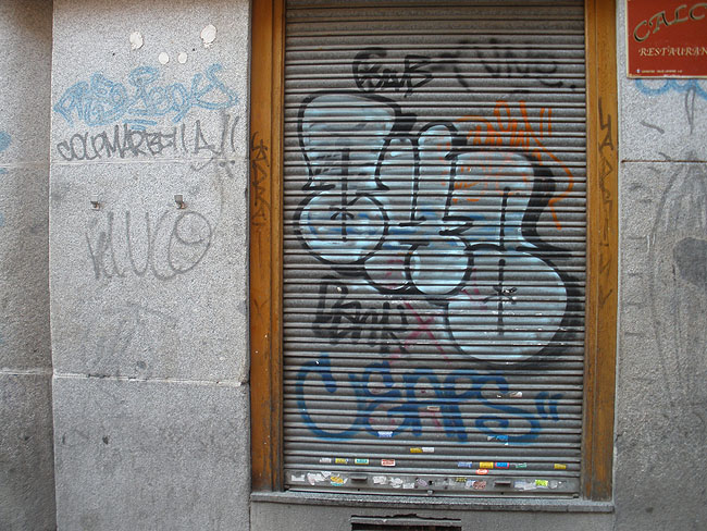 Madrid unidentified graffiti 21