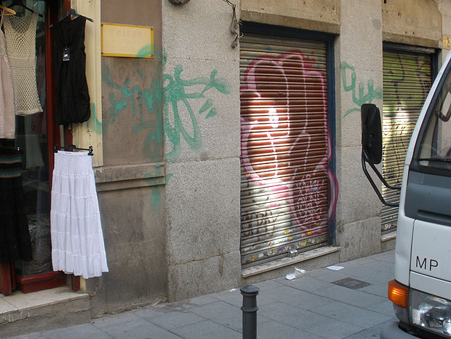 Madrid unidentified graffiti 22