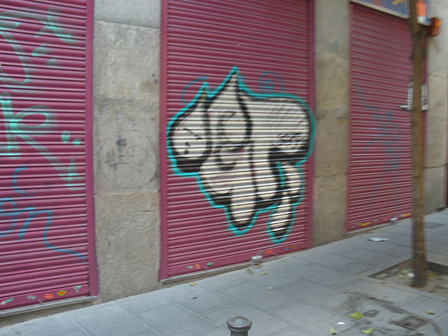 Madrid unidentified graffiti 24
