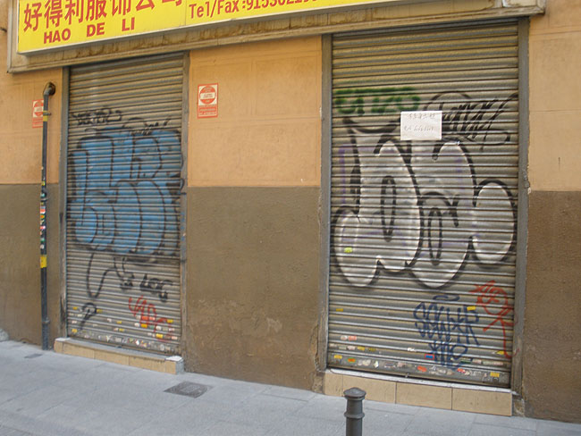 Madrid unidentified graffiti 28