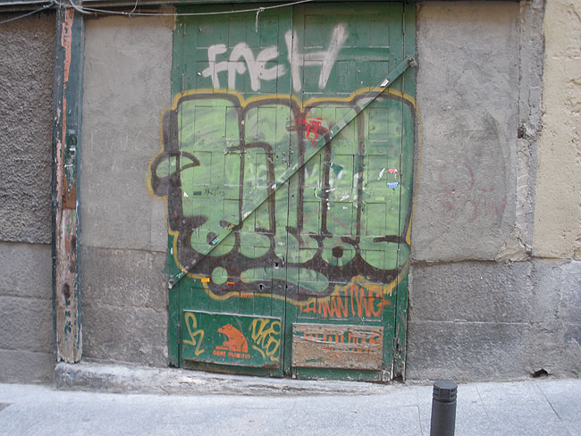 Madrid unidentified graffiti 29