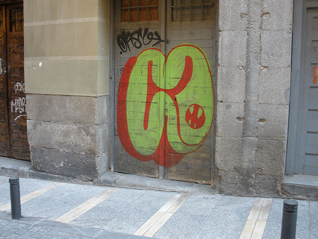 Madrid unidentified graffiti 31