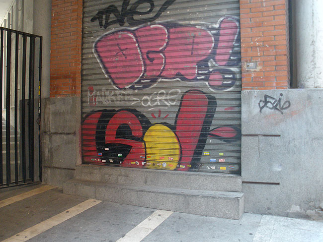 Madrid unidentified graffiti 33