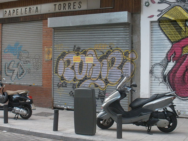 Madrid unidentified graffiti 36