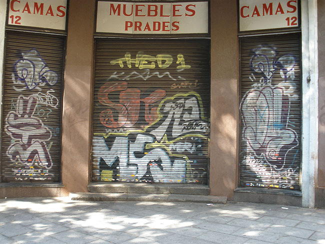 Madrid unidentified graffiti 37