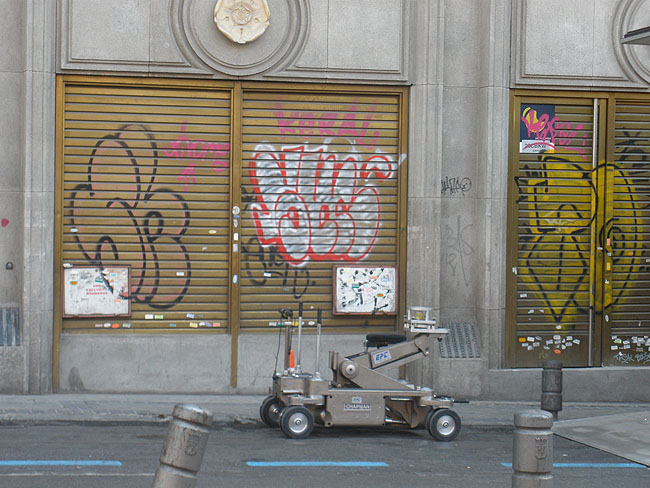 Madrid unidentified graffiti 67