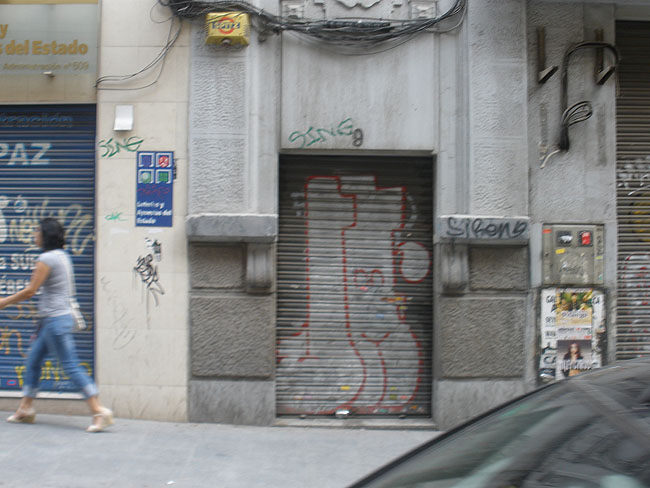 Madrid unidentified graffiti 69