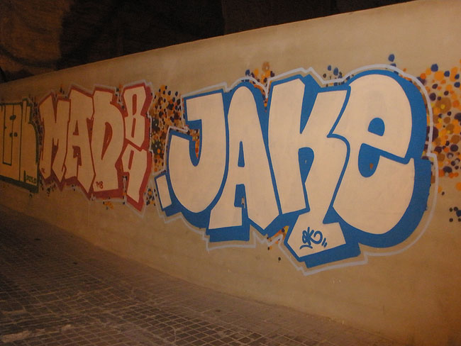 Jake graffiti photo 4