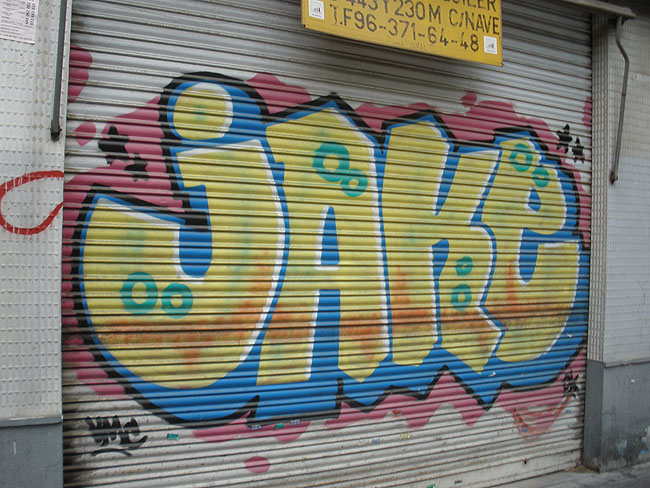 Jake graffiti photo 9