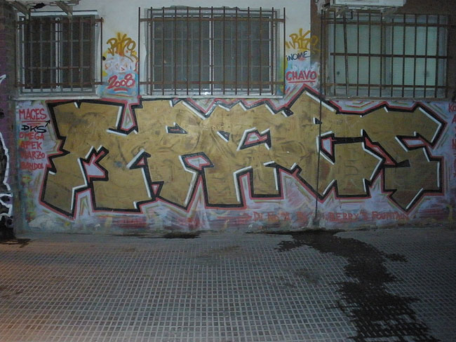 Mace graffiti photo