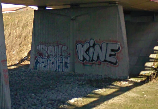 Kine graffiti photo 2