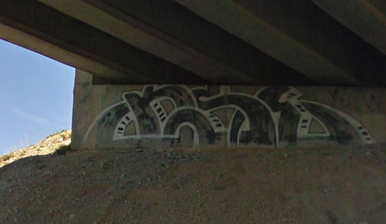 Frontignan unidentified graffiti picture 6