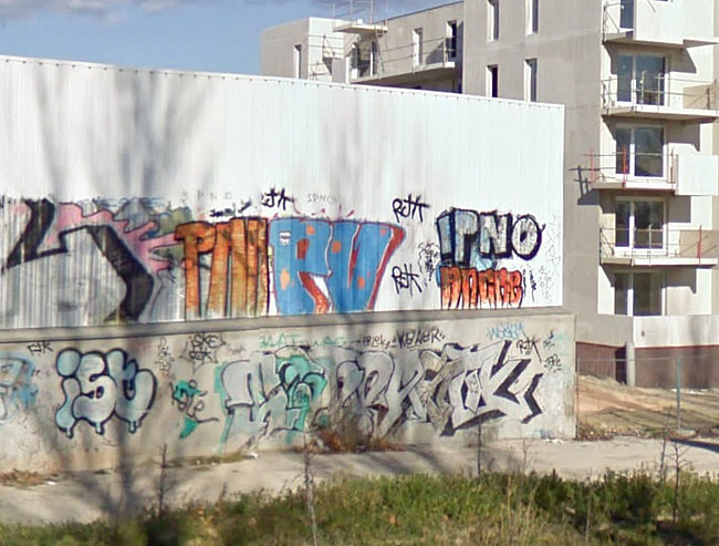 Montpellier unidentified graffiti picture 26