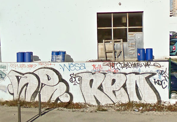 Montpellier unidentified graffiti picture 29