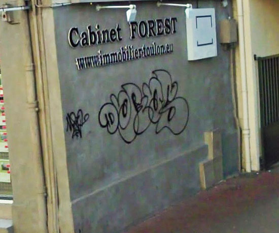 Toulon unidentified graffiti picture