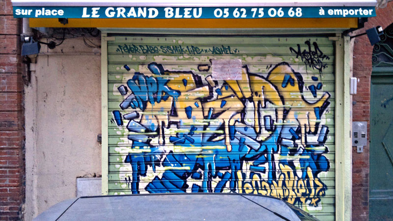 Azot graff photo Toulouse