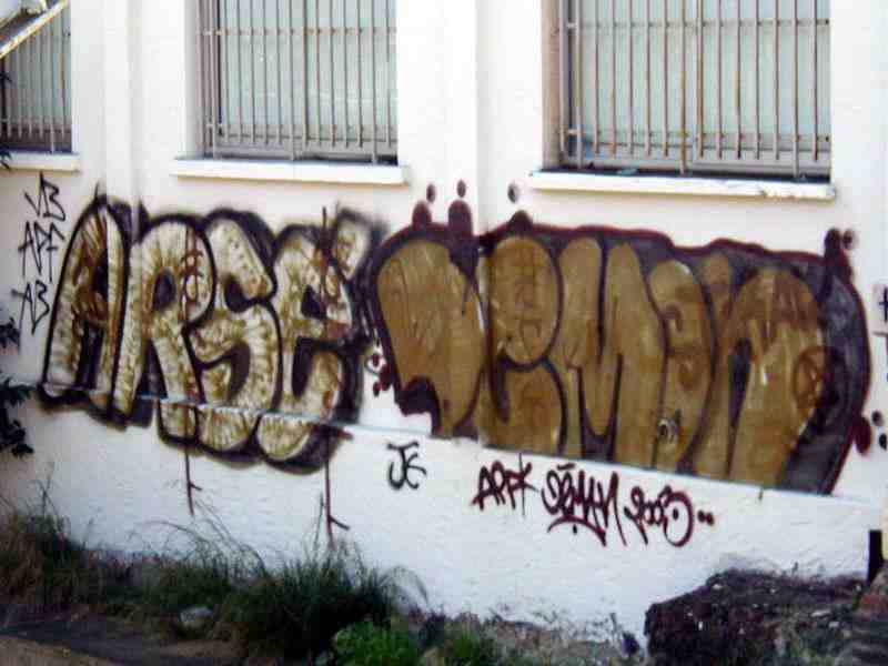 Demon graffiti photo