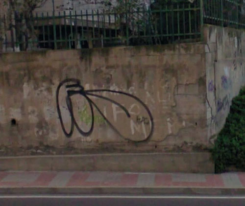 Cagliari unidentified graffiti picture 15