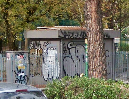 Jado graffiti photo Florence Italy