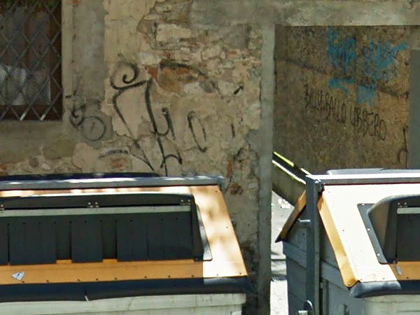 Jado graffiti photo Florence Italy ADR 186
