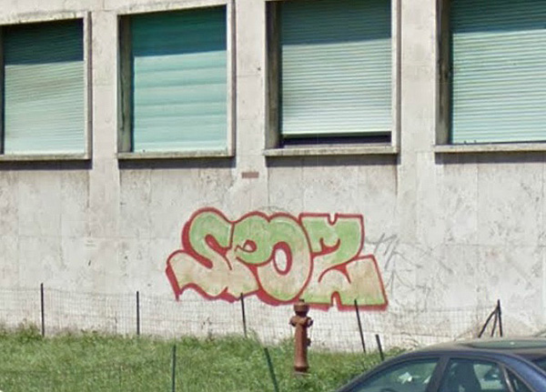 Spoz graffiti foto
