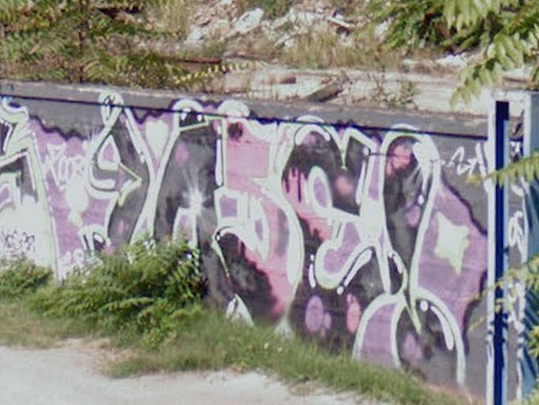 Lucca unidentified graffiti