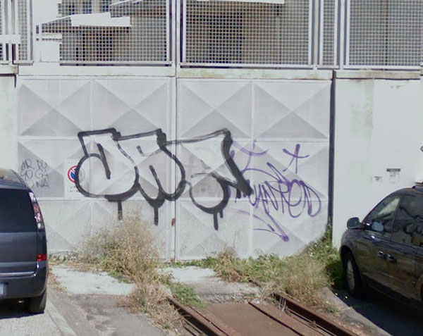 Lucca unidentified graffiti 2
