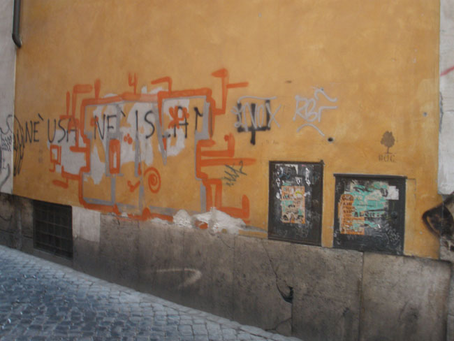 Rome unidentified graffiti 146