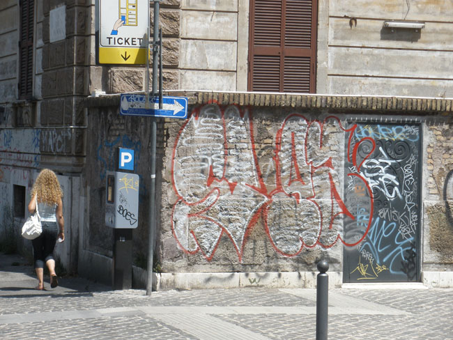 Rome unidentified graffiti 151