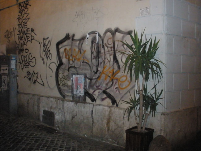 Rome unidentified graffiti 178