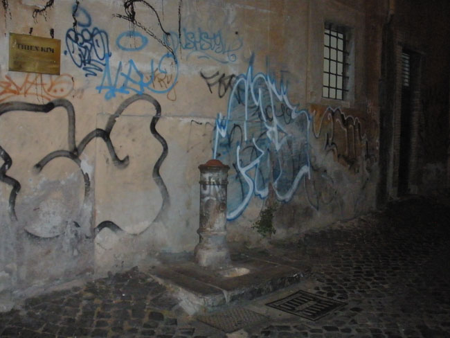 Rome unidentified graffiti 180