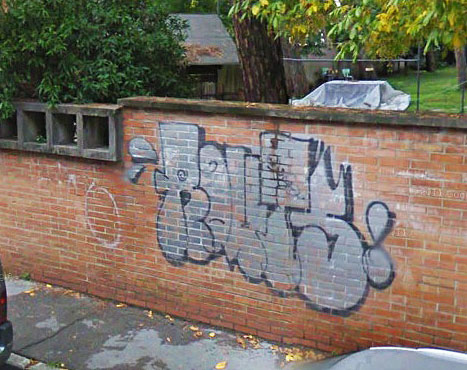 Routs graffiti photo