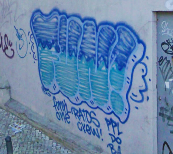 Funk Lisbon graffiti