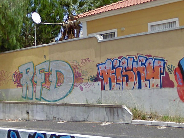 Risko Lisbon graffiti