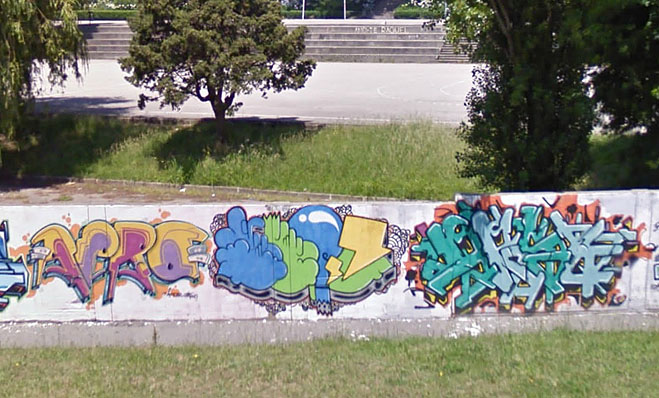 Matosinhos unidentified graffiti