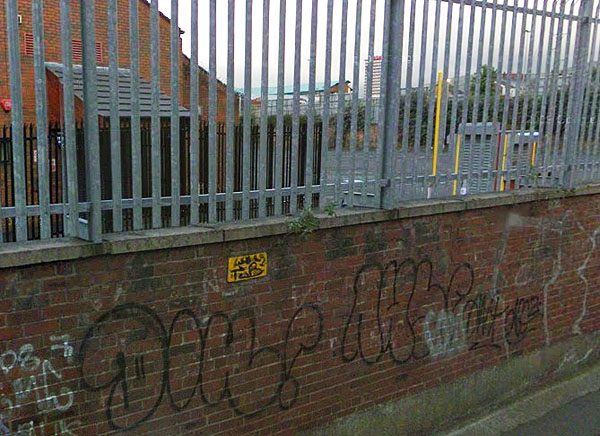 Belfast unknown graffiti 4