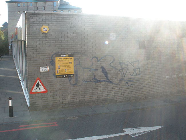 Edinburgh unknown graffiti 2