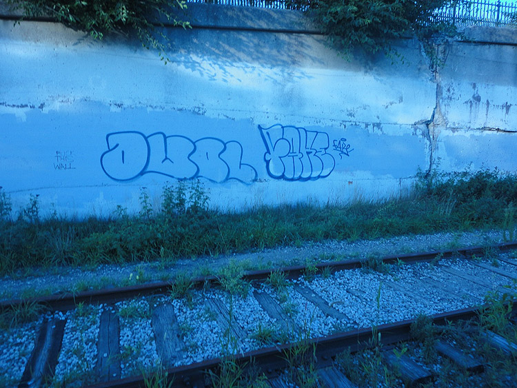 Faker graffiti Brantford CSD crew